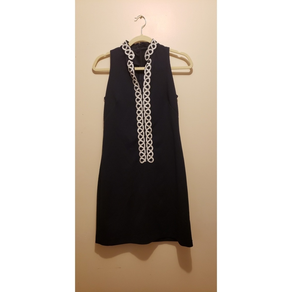 👗Navy Sleeveless Dress